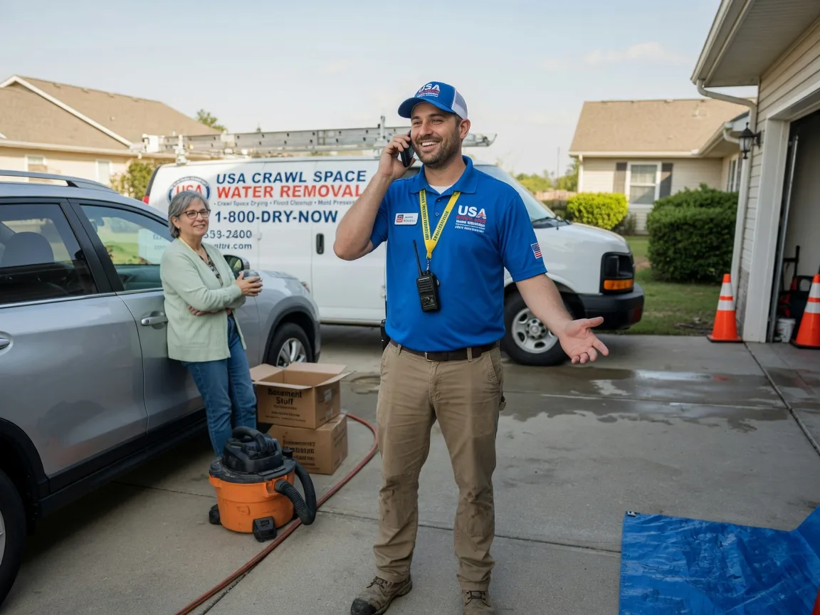 Crawl Space Water Removal Sandersville, GA FAQs